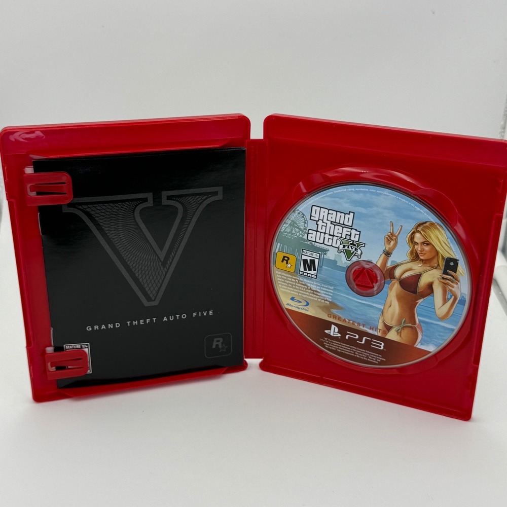 Grand Theft Auto V Sony PlayStation 3 PS3 Game Greatest Hits GTA 5 Rockstar - Picture 3 of 5